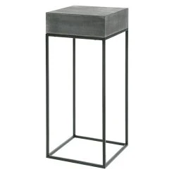 BAUHAUS Beistelltisch L X B X H: 30 X 30 X 70 Cm, Schwarz