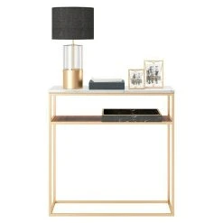 BAUHAUS Phönix Playboy Beistelltisch Candy L X B X H: 30 X 105 X 95 Cm, Gold -BAUHAUS Shop 12 910