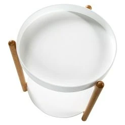 BAUHAUS Phönix Rubby Beistelltisch Ø X H: 40 X 45 Cm, Weiß -BAUHAUS Shop 12 919