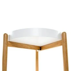 BAUHAUS Phönix Rubby Beistelltisch Ø X H: 40 X 45 Cm, Weiß -BAUHAUS Shop 12 920