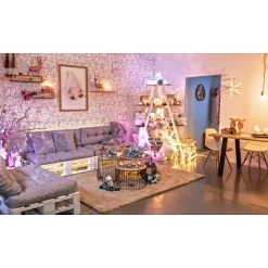 BAUHAUS Beistelltisch Ø X H: 30 X 38 Cm, Natur/Schwarz, Metall -BAUHAUS Shop 12 927