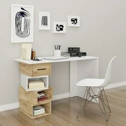 BAUHAUS Phönix Schreibtisch Monza L X B X H: 55 X 120 X 75 Cm -BAUHAUS Shop 12 938