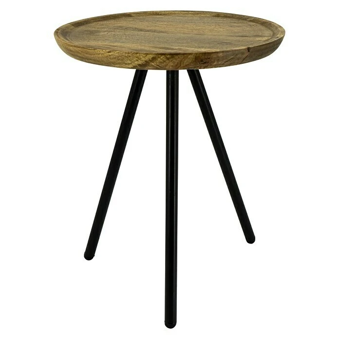 BAUHAUS Beistelltisch Mangoholz S, Ø X H: 35 X 45 Cm, Mangoholz 1 BAUHAUS Beistelltisch Mangoholz S, Ø X H: 35 X 45 Cm, Mangoholz
