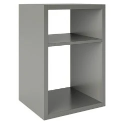 BAUHAUS Phönix Fortuna Beistelltisch L X B X H: 34 X 58 X 39,2 Cm, Grau, Ohne Einsatz